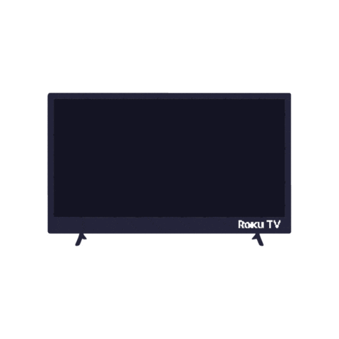 rokumx giphyupload the roku channel series stream Sticker
