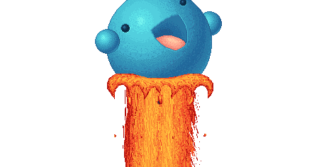 volcano Sticker