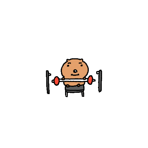 Exercise Quokka Sticker