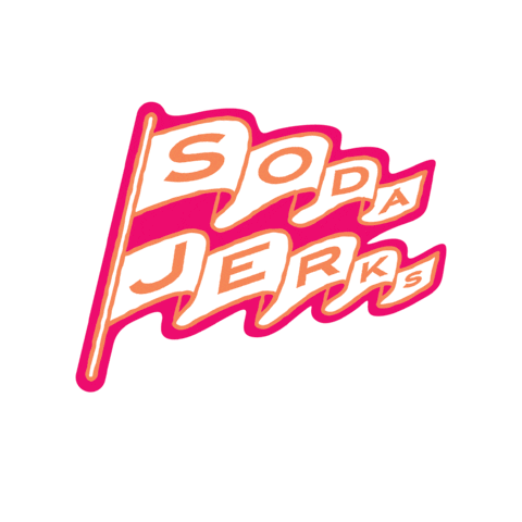 Blood Orange Fruit Sticker by Square Root Soda