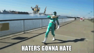 power rangers haters GIF
