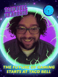 vrarcade GIF by Taco Bell VR Arcade