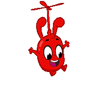 Magic Fly Sticker by moonbug