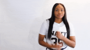 Navy Womens Basketball GIF by Navy Athletics