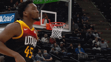 Donovan Mitchell Smile GIF by Utah Jazz