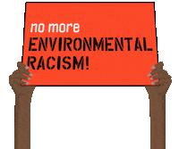 Environmental Racism Sticker by Greenpeace