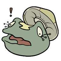 0ritia animated frog poppythefrog oritia Sticker