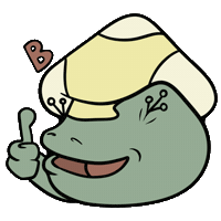 0ritia animated frog poppythefrog oritia Sticker