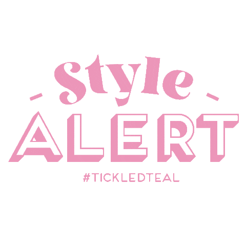 Fashion Style Sticker by Tickled Teal