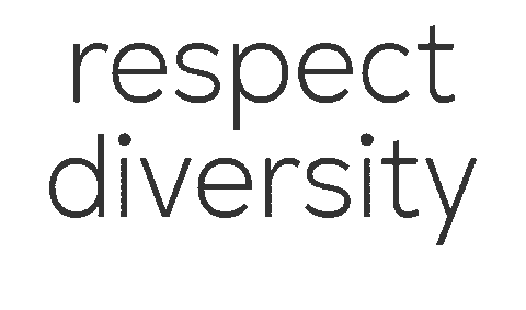 Respect Diversity Sticker by Pipe Content House
