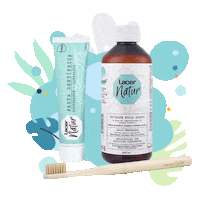 LacerNatur bambu pasta de dientes lacer natur lacernatur Sticker