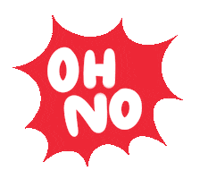 Shouting Oh No Sticker by Ai and Aiko