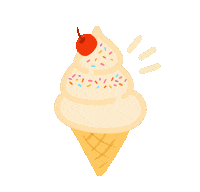 Ice Cream Sticker by Demic