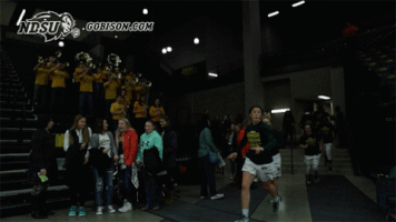 north dakota state basketball GIF by NDSU Athletics