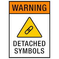 Design Warning Sticker by Sketch