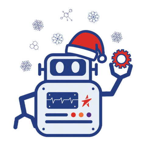 Happy Merry Christmas Sticker by Agency for Science, Technology and Research (A*STAR)
