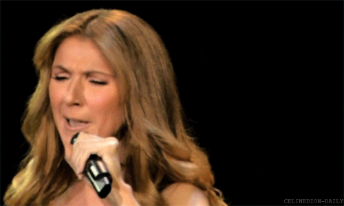 celine dion view GIF