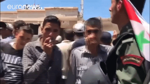 soldier syria GIF by euronews
