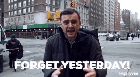 yesterday stop complaining GIF by GaryVee