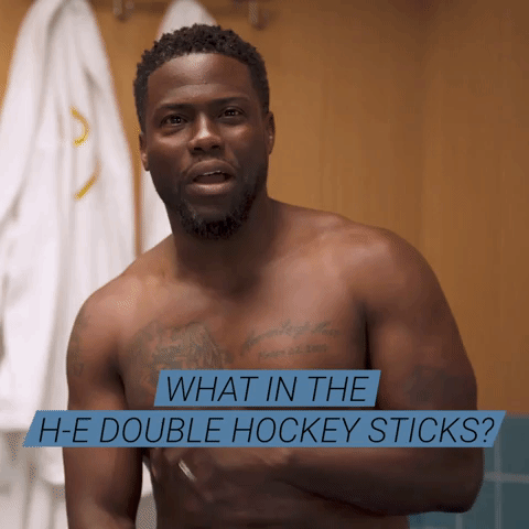 kevin hart hockey GIF by Kevin Hart's Laugh Out Loud