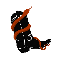 Texas Snake Sticker