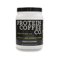 coffee protein Sticker