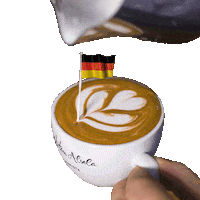 Germany Flag Sticker by Dritan Alsela Coffee