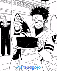 Gojo Anime Meme GIF
