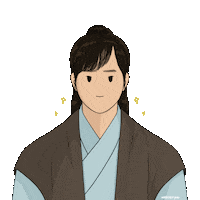 Korean Drama Man Sticker