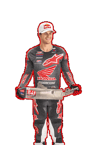 Honda Motocross Sticker by YoshimuraUSA