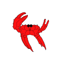 Kingcrab Sticker by ZumaVl