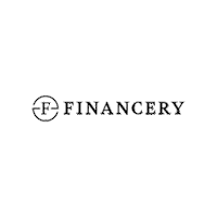 Financery logo money finance bank Sticker