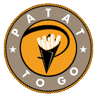 patattogo food eat potato fries Sticker