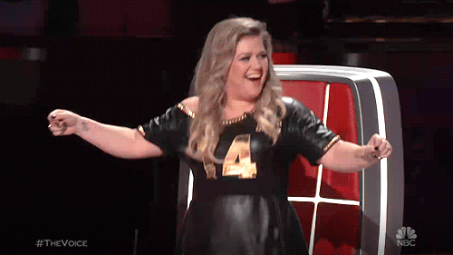 Excited The Voice GIF by NBC