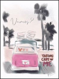 Paulissanchez pink beach corazon playa GIF