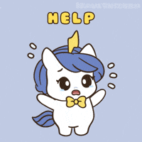 Rescue Me Help GIF by Brave Unicorn