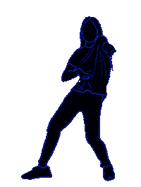 Excited Dance Party Sticker