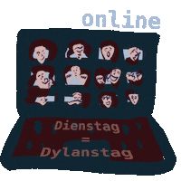 Tuesday Dienstag Sticker