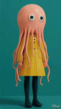Squid Poulpe GIF