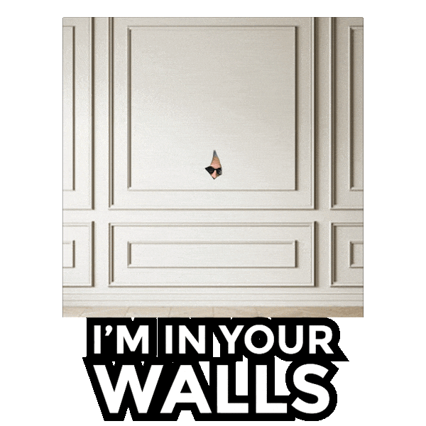 Creeping Peeping Tom Sticker