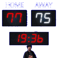 75 Away Sticker