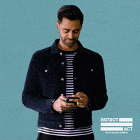 hasan minhaj flirting GIF by Patriot Act