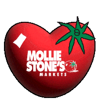 Valentines Day Heart Sticker by Mollie Stone's Markets