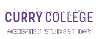 Sticker by Curry College