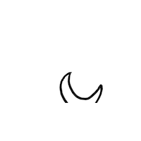 MaSoeurEtMoi moon sea goodnight vogue Sticker