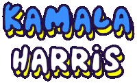 Voting Kamala Harris Sticker