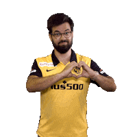 Super League Love Sticker by Radio Gelb-Schwarz