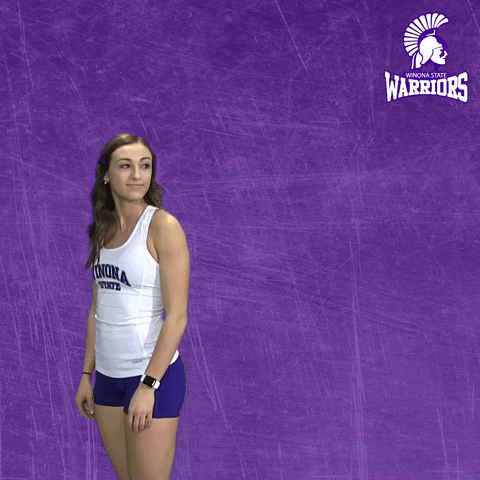 Warriors Track GIF by WinonaStateATH