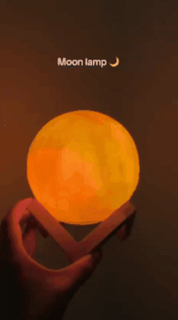 Lámpara luna llena RGB