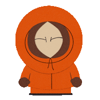 Kenny Mccormick Sigh Sticker by South Park